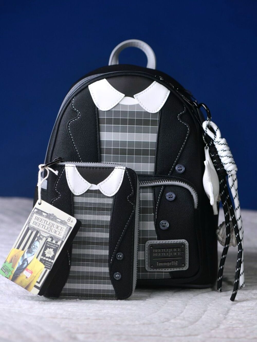 Loungefly Beetlejuice Lydia Deetz Backpack & Wallet - NWT